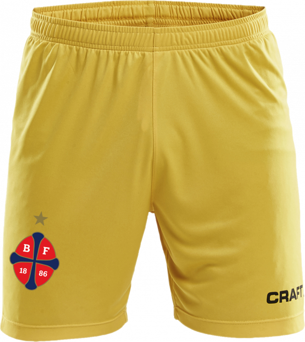 Craft - Squad Solid Shorts Kids - Amarelo