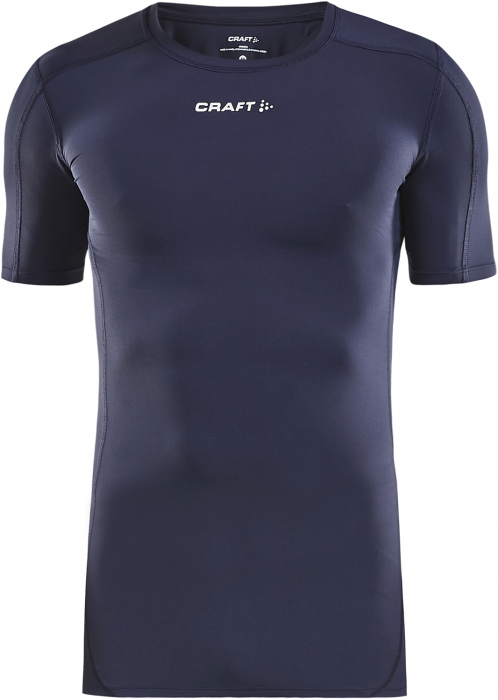 Craft - Baselayer Short Sleeve Adult - Granatowy & biały