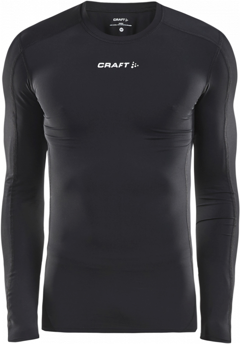 Craft - Baselayer Long Sleeve Adult - Czarny & biały