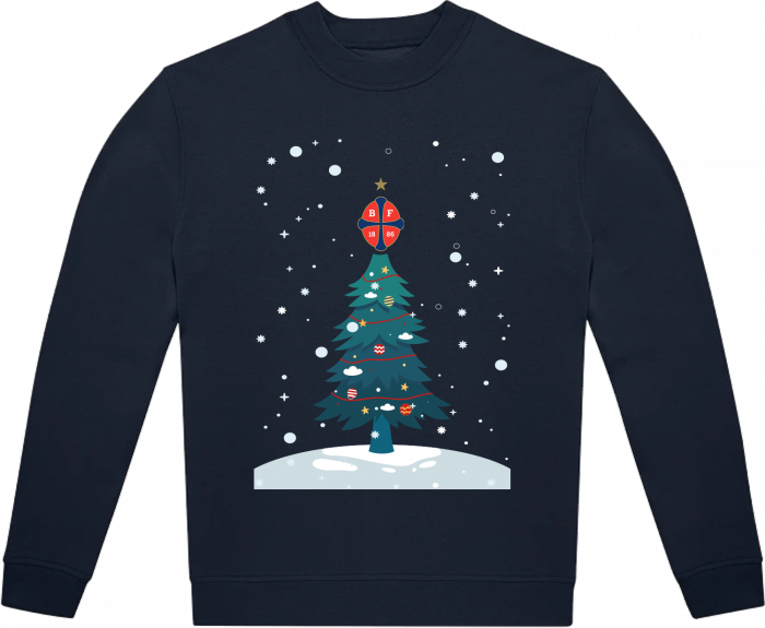 B&C - Bk Frem Christmas Jumper Adults - Navy
