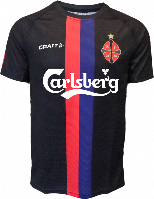 Craft - Bk Frem Away Jersey Adults - Negro & rojo