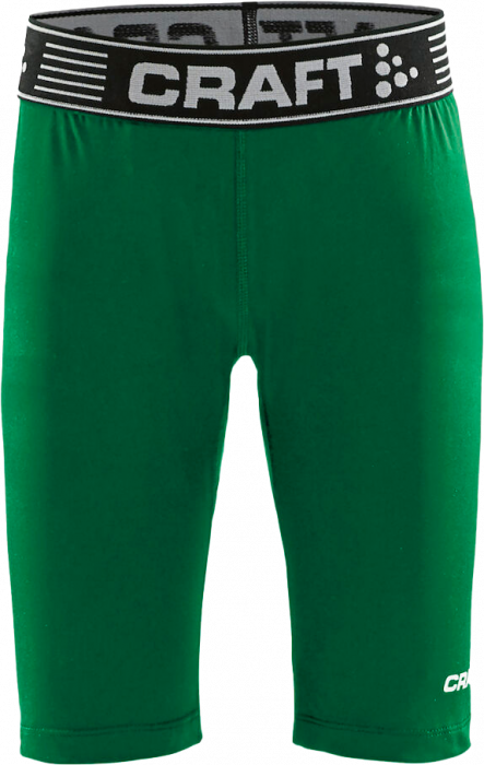 Craft - Compression Short Tights Youth - Zielony